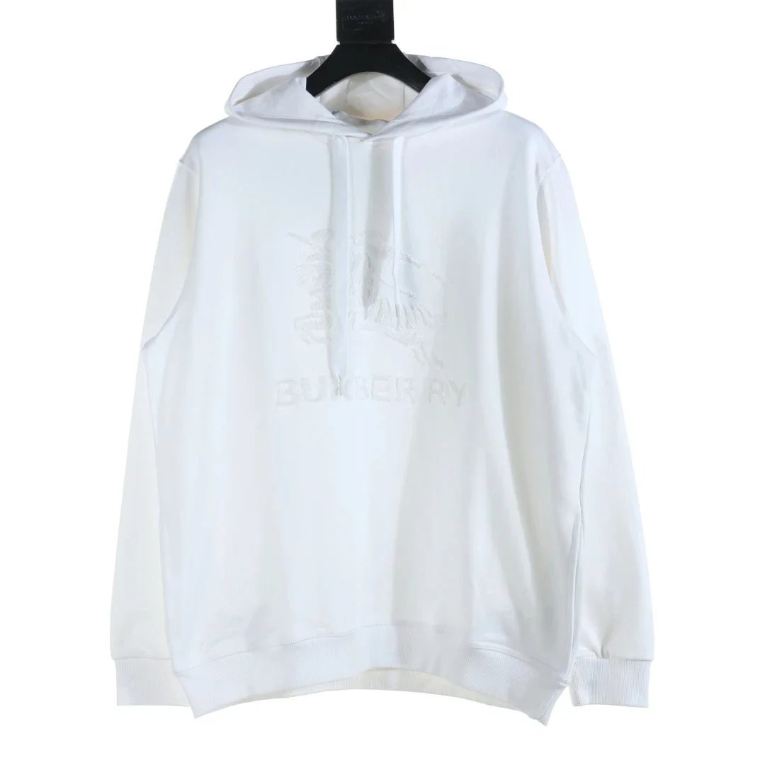 Burberry Hoodies & Sweatshirts Hooded with Check Accents and Logo Print — 30