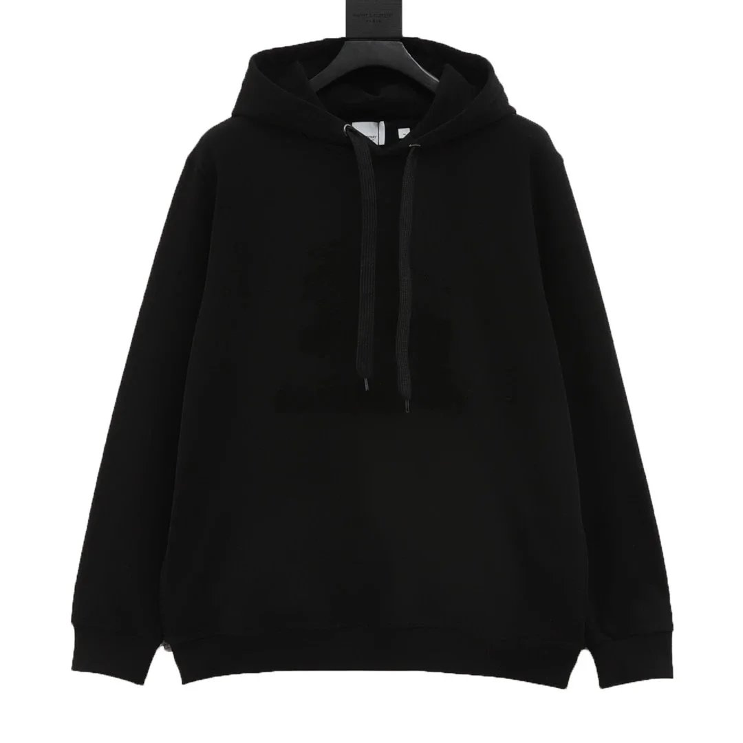 Burberry Hoodies & Sweatshirts Hooded with Check Accents and Logo Print — 31