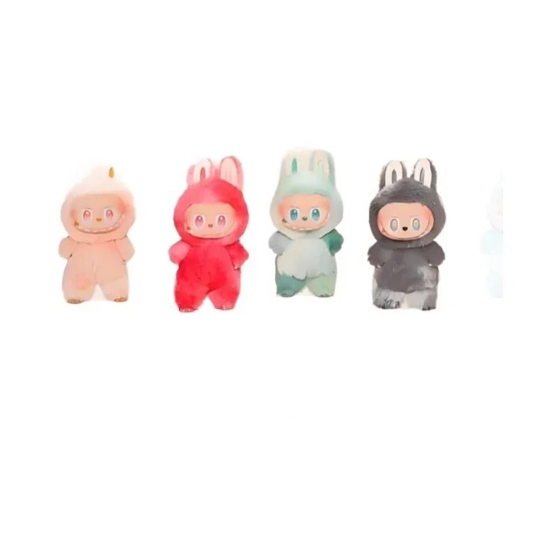 Baby clothes heart sitting party vinyl face three generations of the motherland plush doll toy pendant 5