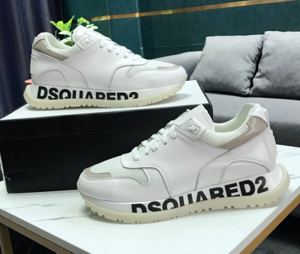 DSQUARED2 Sneakers Low-Top Logo-Print — 01