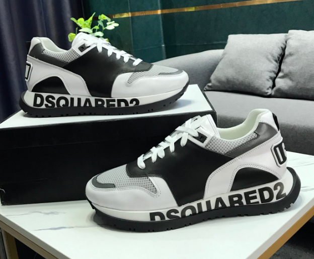 DSQUARED2 Sneakers Low-Top Logo-Print — 16
