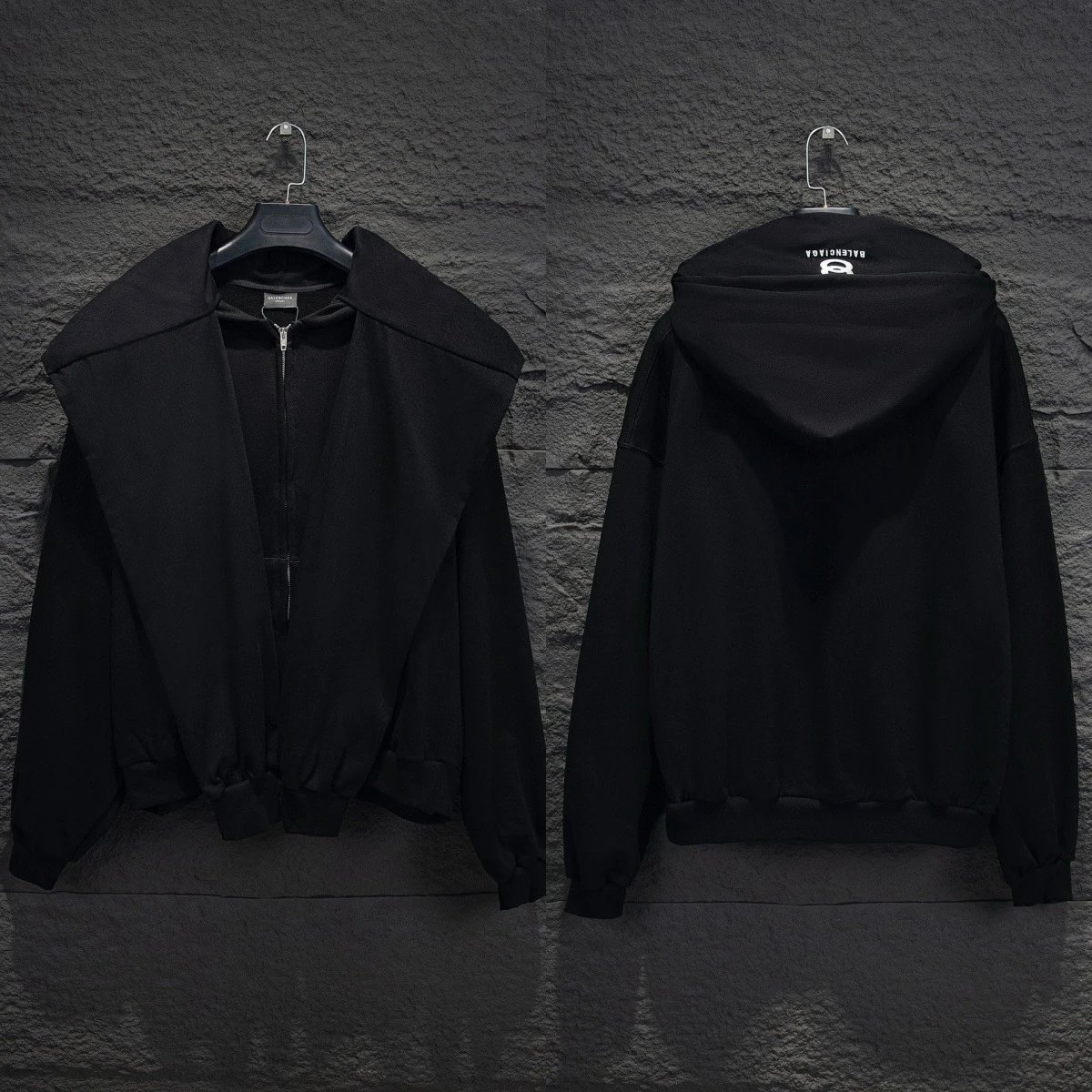 Zip Hoodie Sweatshirt Cotton 420g photo 2