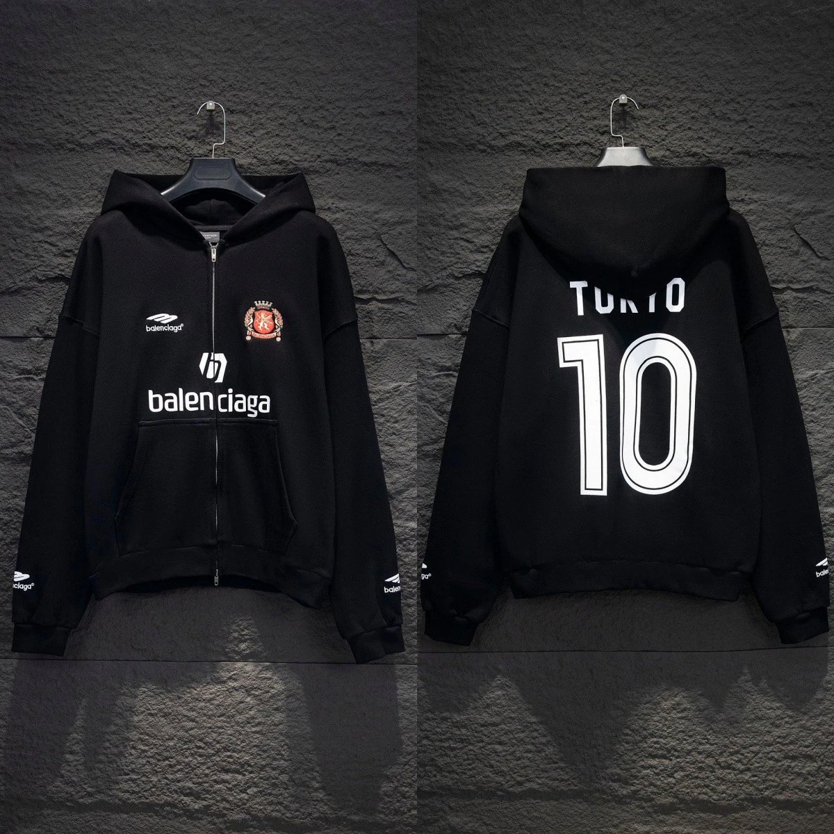 Zip Hoodie Sweatshirt Cotton 420g photo 8