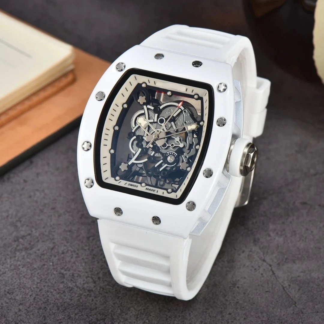 Ceramic Series White Dial White Strap