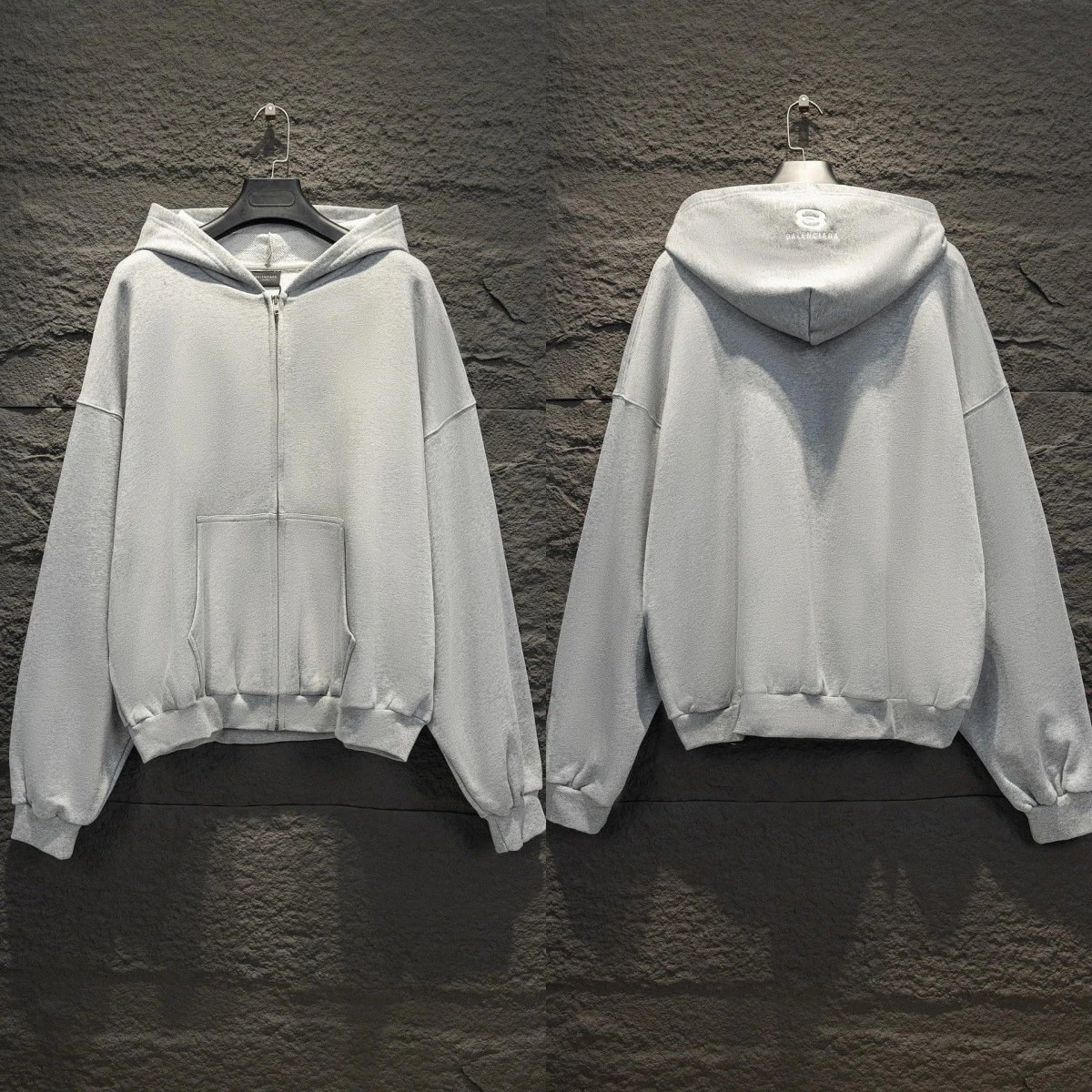 Zip Hoodie Sweatshirt Cotton 420g photo 4