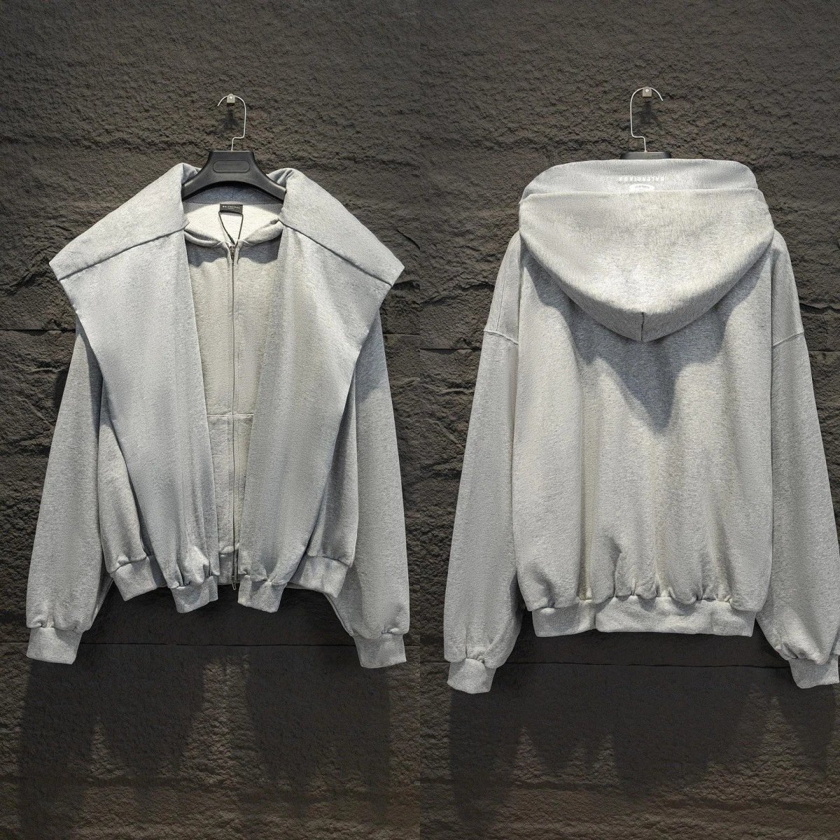 Zip Hoodie Sweatshirt Cotton 420g photo 3