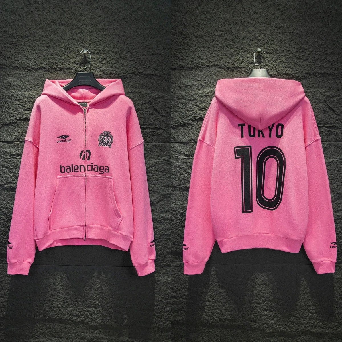 Zip Hoodie Sweatshirt Cotton 420g photo 6