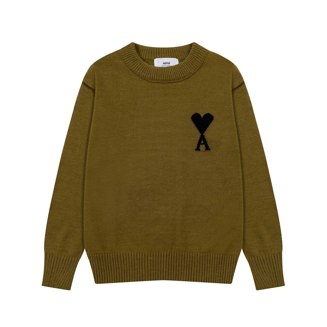 Ami Heart Knit Sweater photo 5