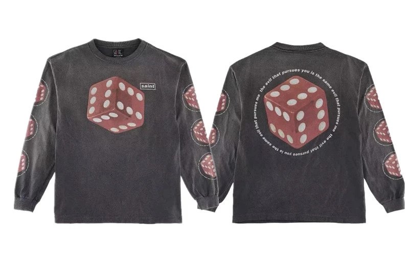 American Street Hip Hop Vintage Long Sleeve T-Shirt photo 5