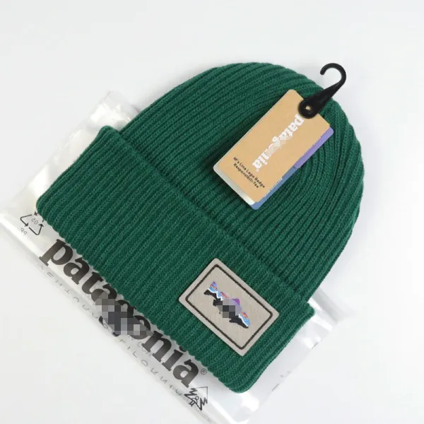 Patagonia Fish Logo Beanie Mustard Yellow Beanie - 3