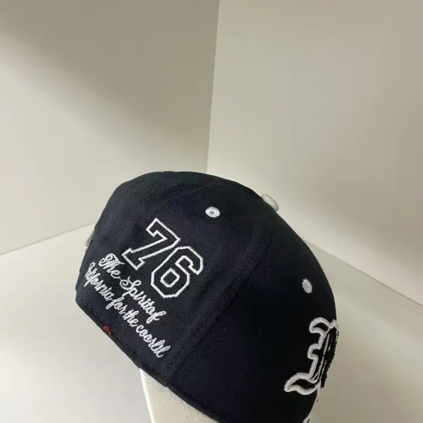 Design Gothic Script Embroidered Two-Tone Baseball Cap - 16