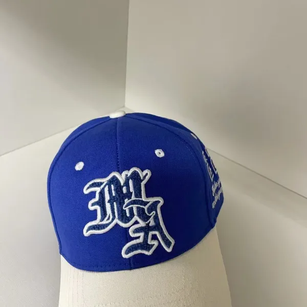 Design Gothic Script Embroidered Two-Tone Baseball Cap - 20