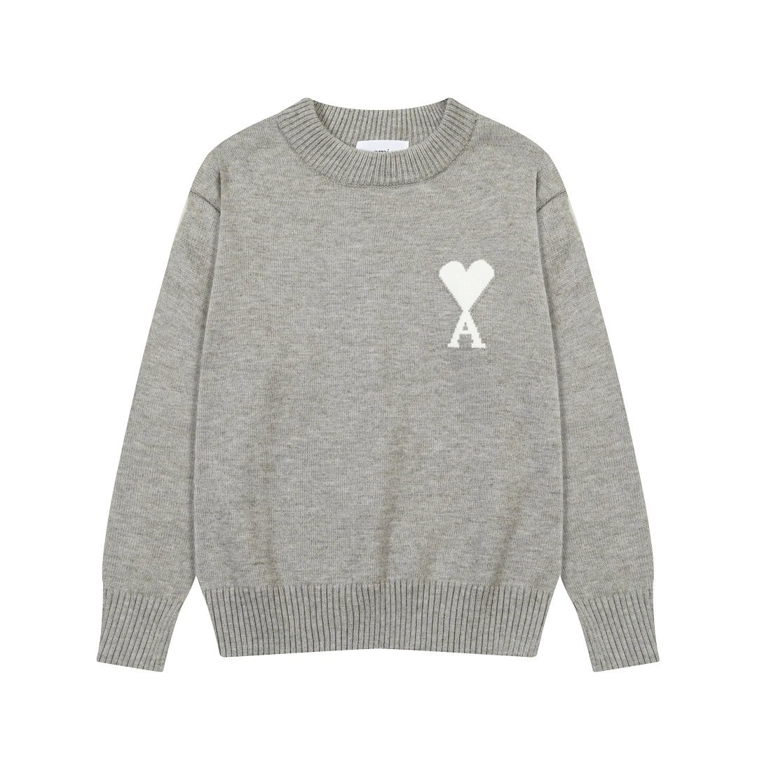 Ami Heart Knit Sweater photo 6