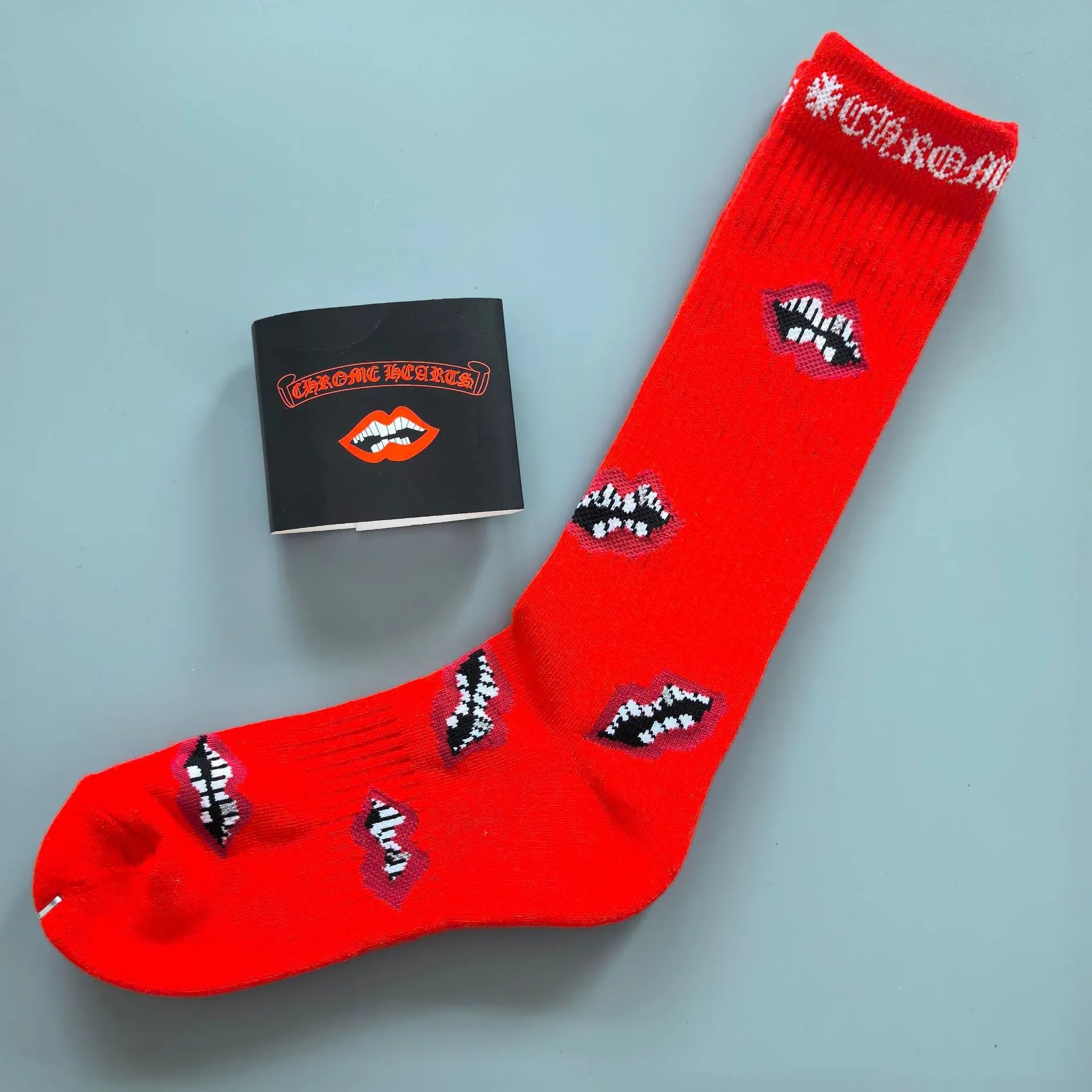 Chrome Hearts Socks Graphic Crew — 20