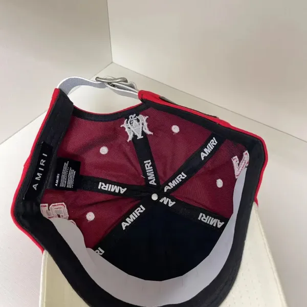 Design Gothic Script Embroidered Two-Tone Baseball Cap - 31