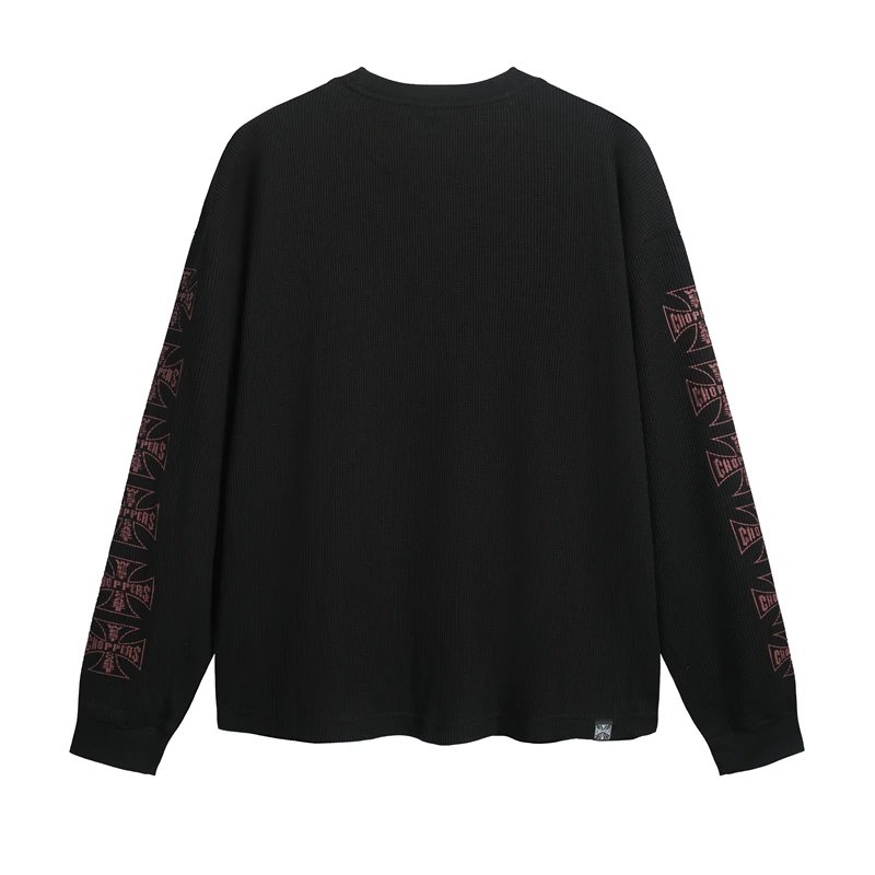 ERD Waffle Knit Long Sleeve T-Shirt photo 7