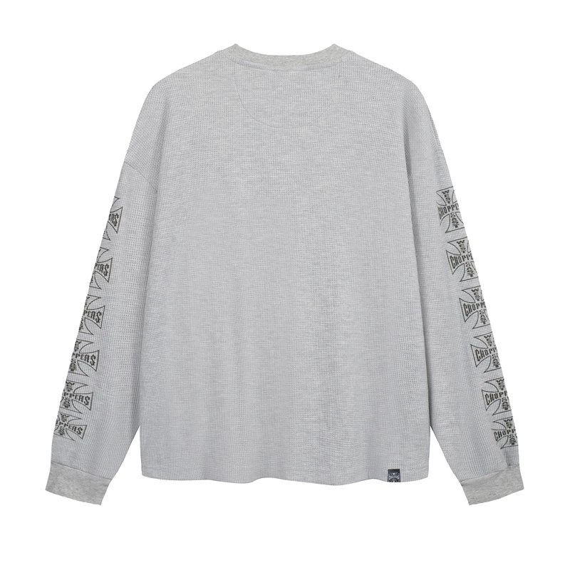 ERD Waffle Knit Long Sleeve T-Shirt photo 6