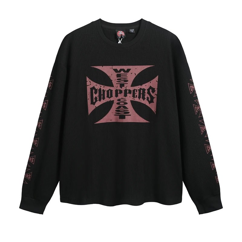 ERD Waffle Knit Long Sleeve T-Shirt photo 3