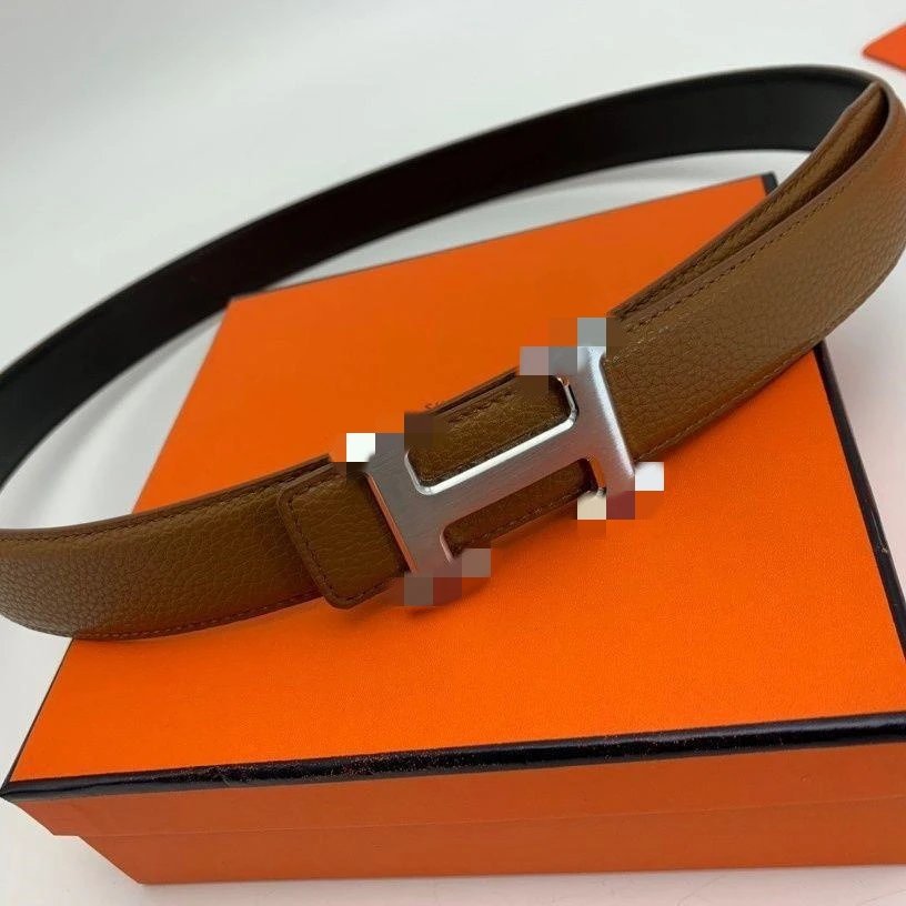 Brown silver buckle SKU image
