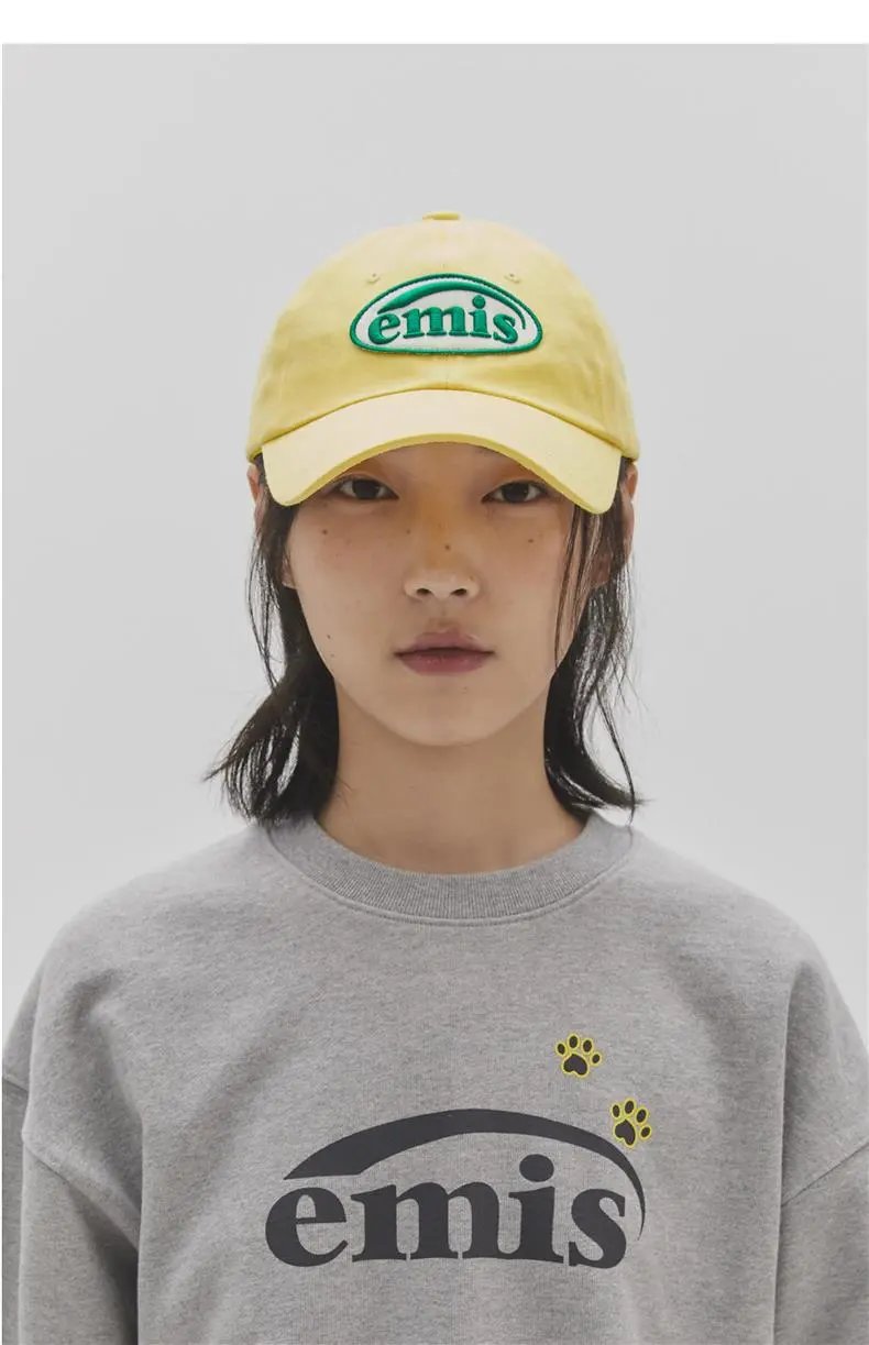 Design Emis Logo Embroidered Baseball Cap Green Baseball Cap - 2