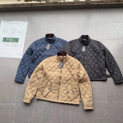 Ralph Lauren Diamond Quilted Collar Jacket