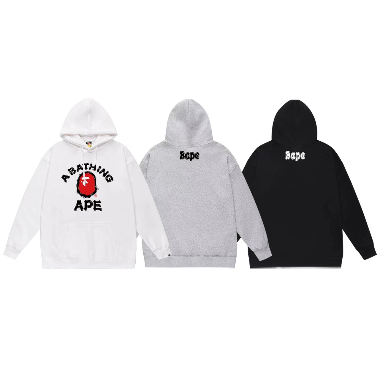 BAPE Graphic Print Pullover Hoodie Collection product photo 4