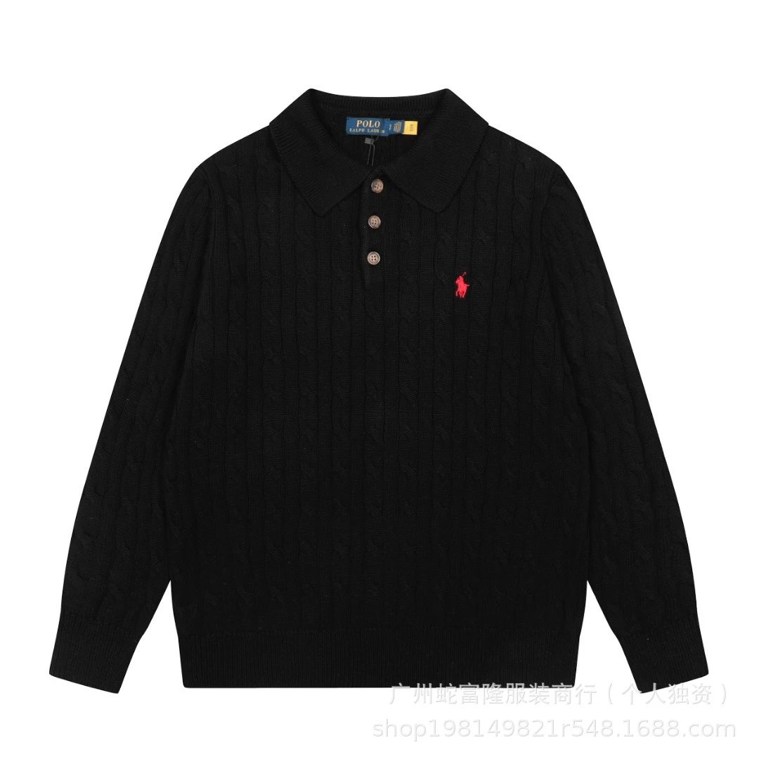 Ralph Lauren Pony Embroidered Polo Sweater photo 4
