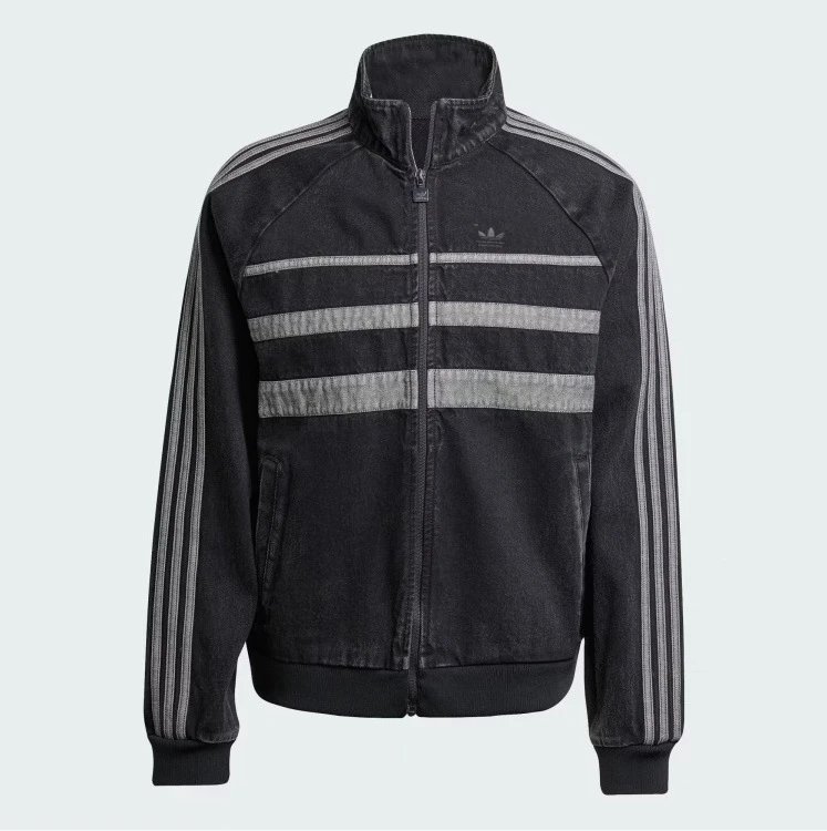 Adidas Classic Three Stripes Denim Jacket photo 6
