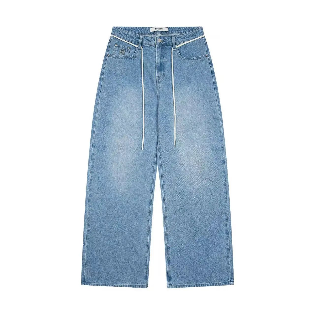 American Retro Curved Jeans Straight Leg photo 6