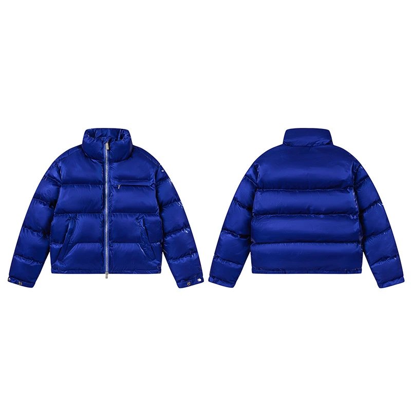 T-Star Embroidered Letter Hoodie Cotton Jacket photo 7