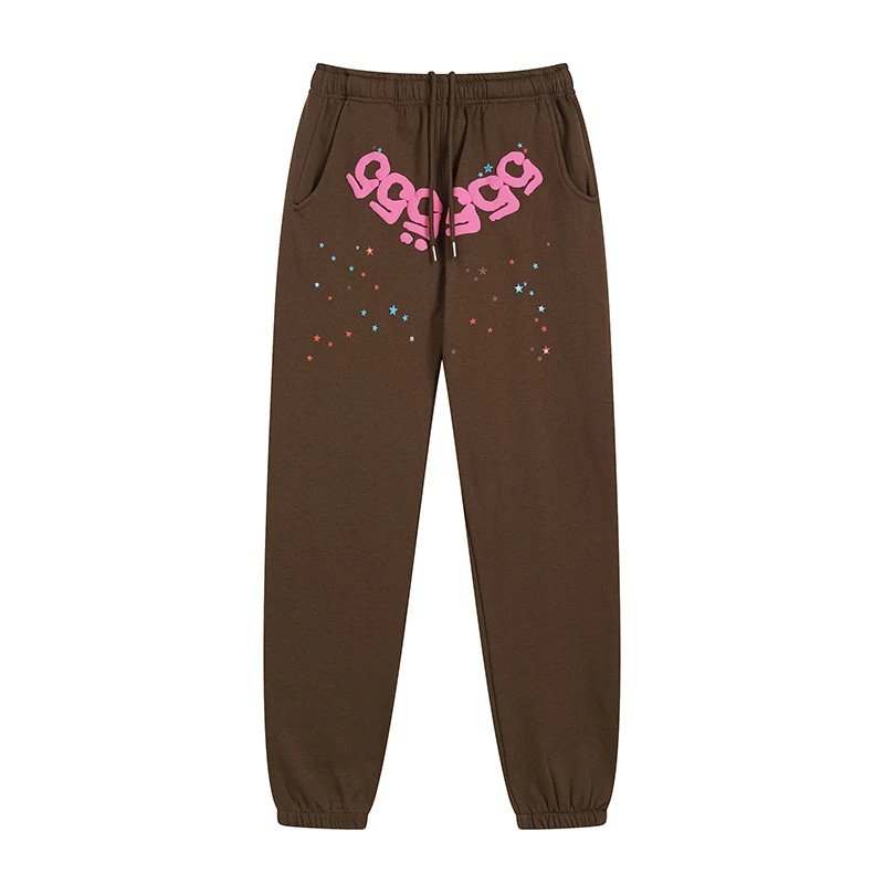 Off-White x Unknown Collaboration Starry Logo Sweatpants Red - 14