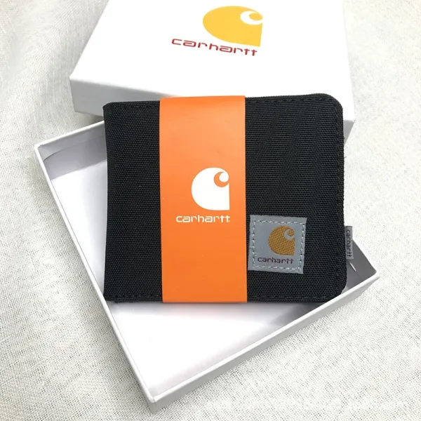 Carhartt Work In Progress Carhartt WIP Card Holder Black Wallet Card Holder - 1