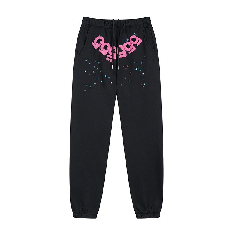 Off-White x Unknown Collaboration Starry Logo Sweatpants Red - 16