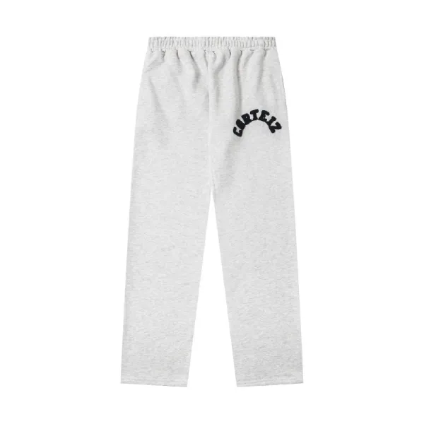 Carteiz Arch Logo Heather Gray Sweatpants - 1