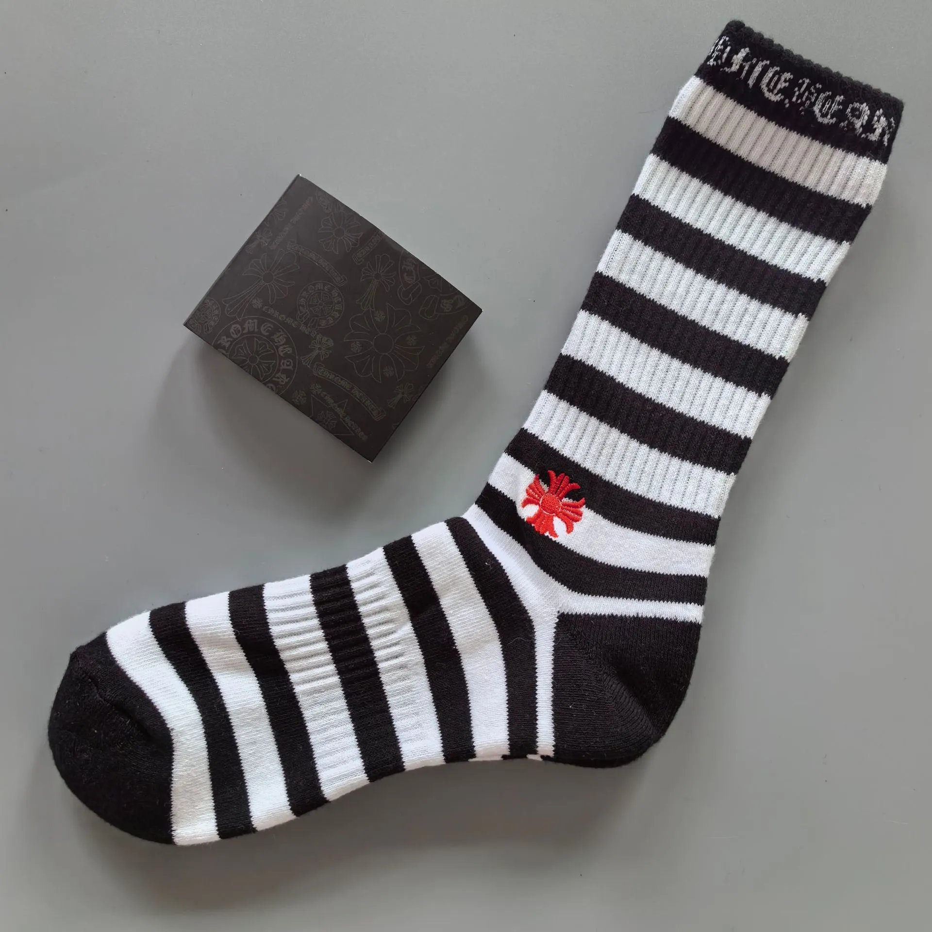 Chrome Hearts Socks Graphic Crew — 5