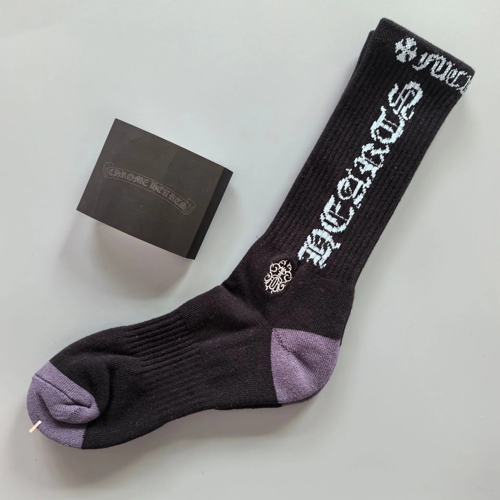 Chrome Hearts Socks Graphic Crew — 9