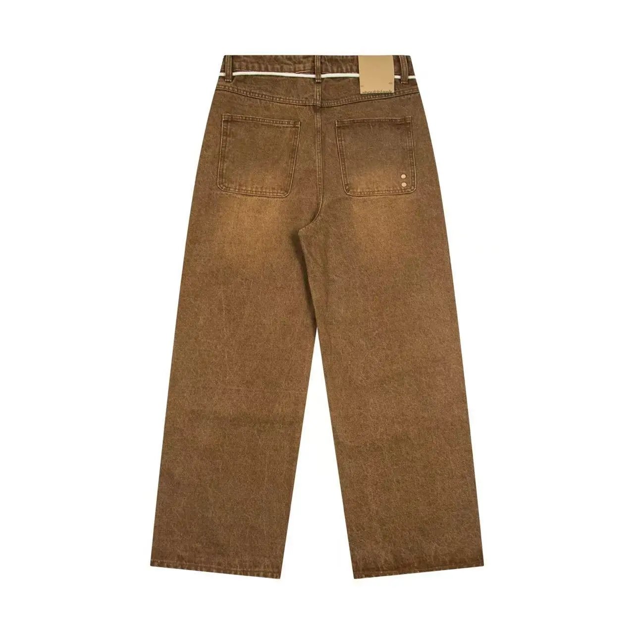 American Retro Curved Jeans Straight Leg photo 5