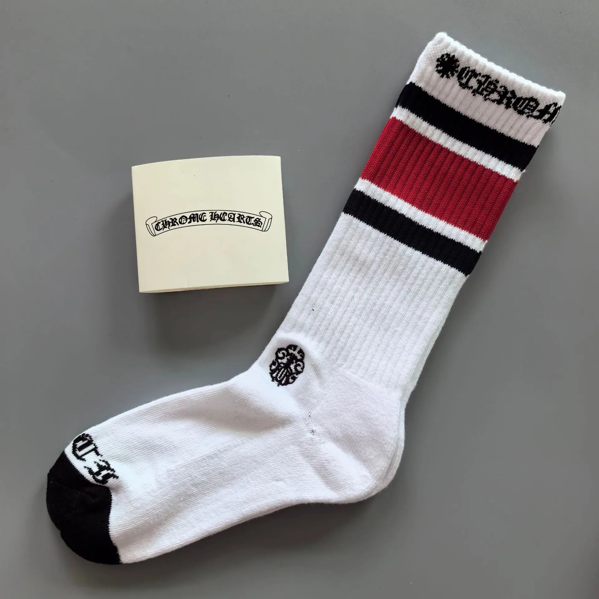 Chrome Hearts Socks Graphic Crew — 19