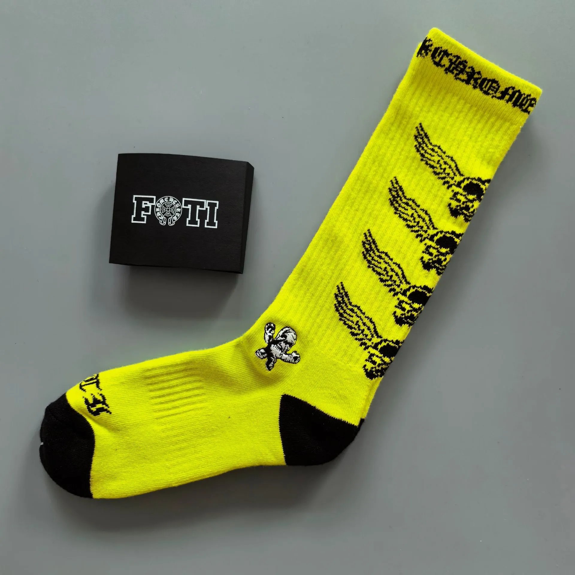 Chrome Hearts Socks Graphic Crew — 29