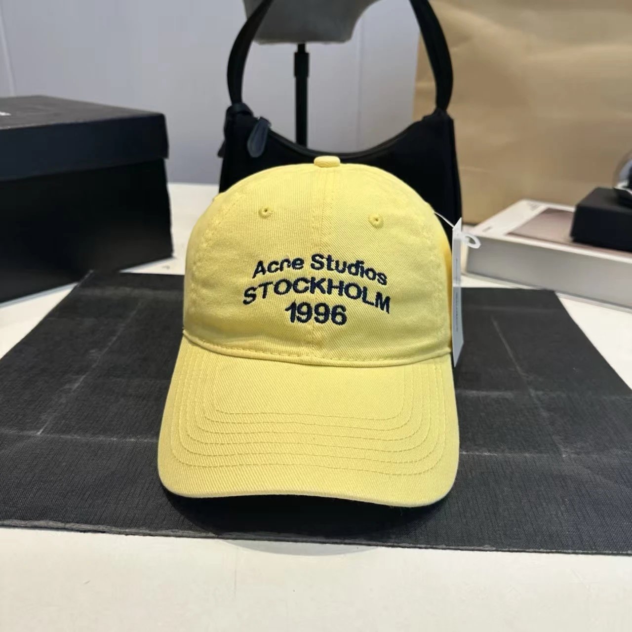Baseball Cap with Embroidered Logo photo 5