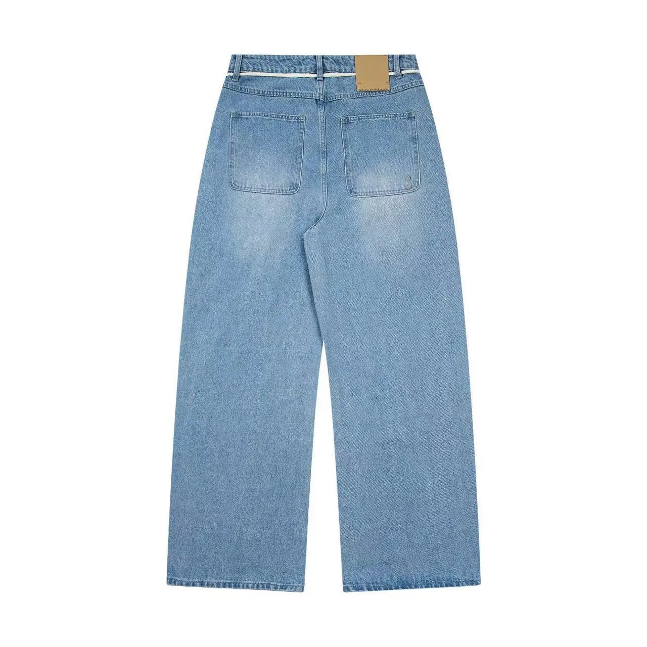 American Retro Curved Jeans Straight Leg photo 7