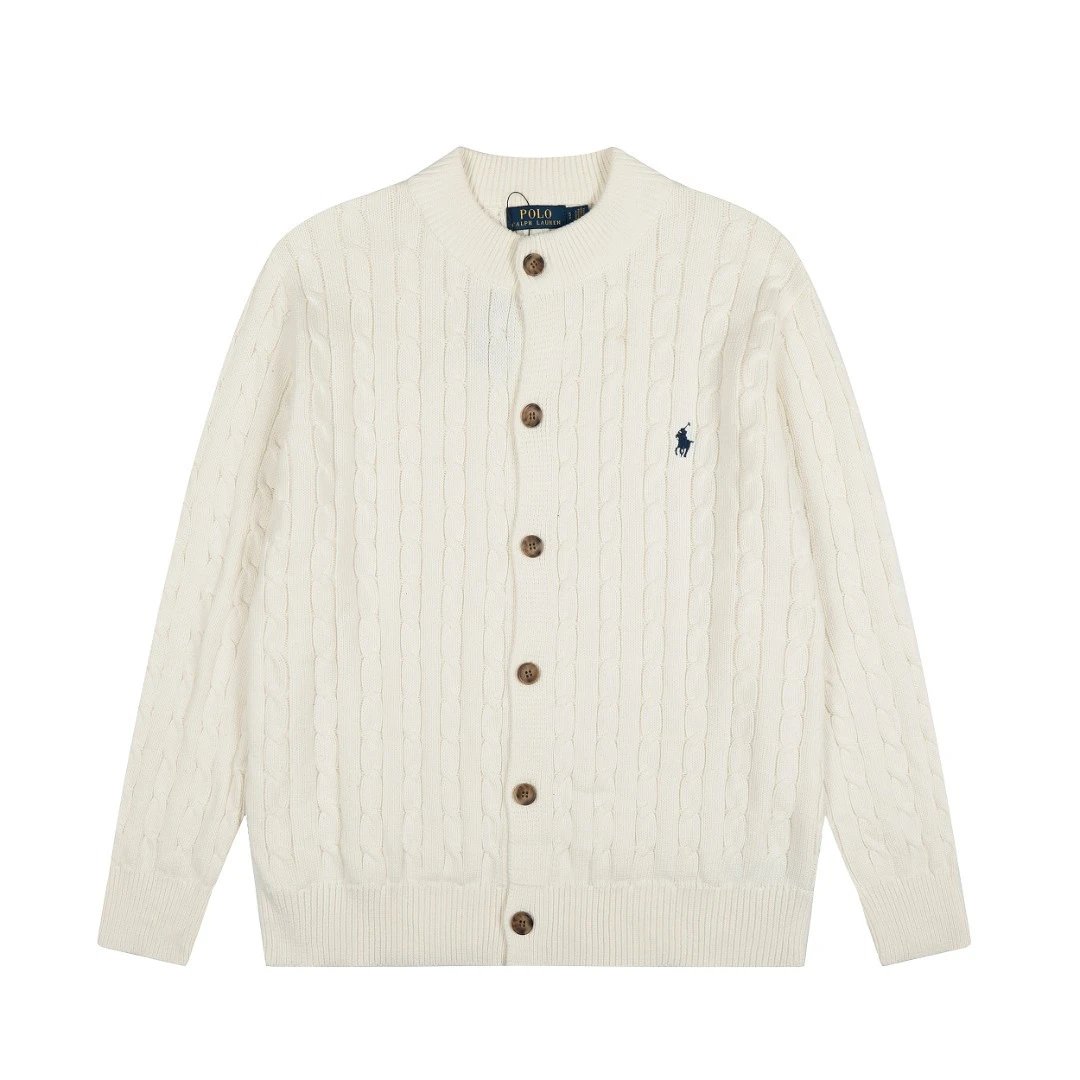 Ralph Lauren Pony Embroidered Cardigan Sweater photo 3