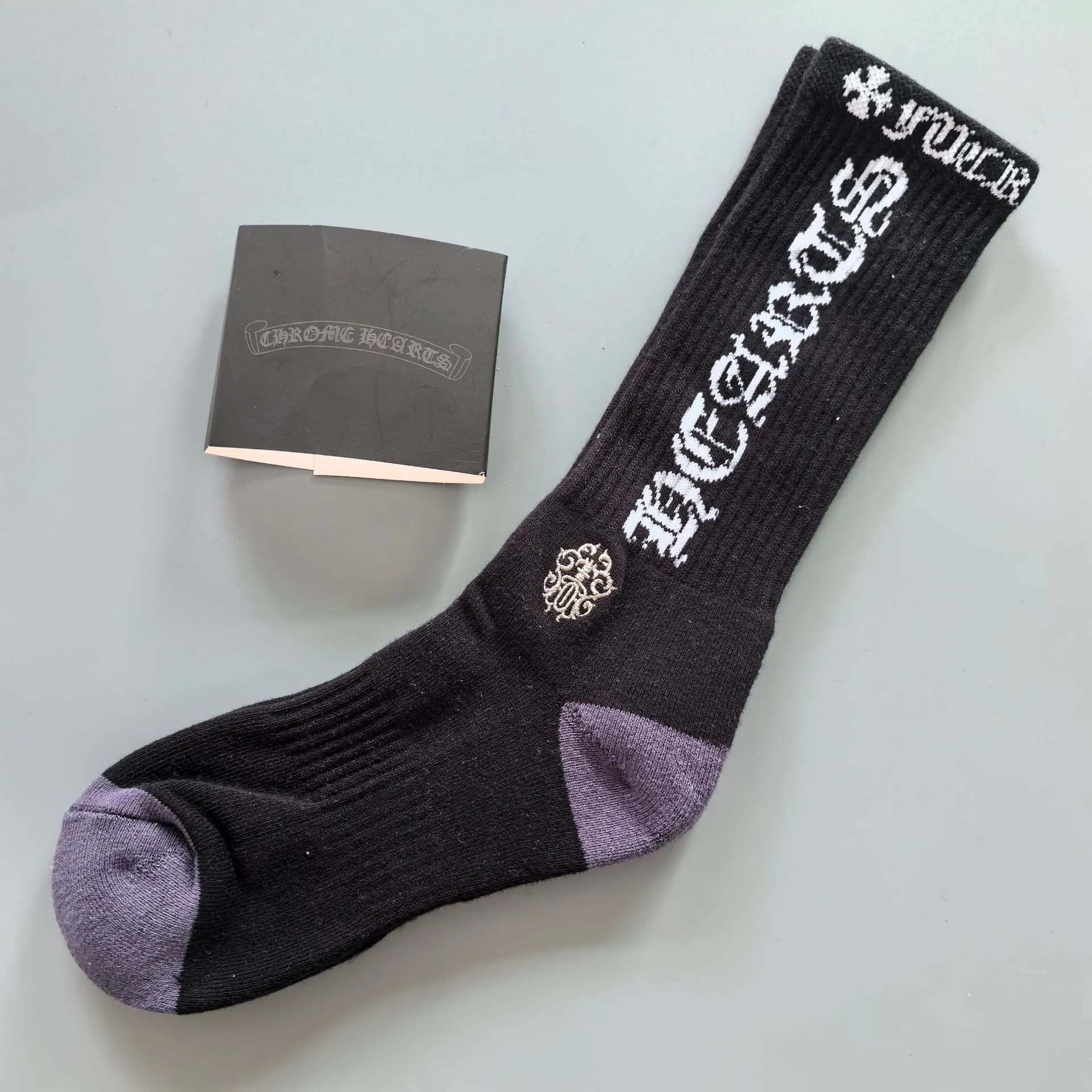 Chrome Hearts Socks Graphic Crew — 7