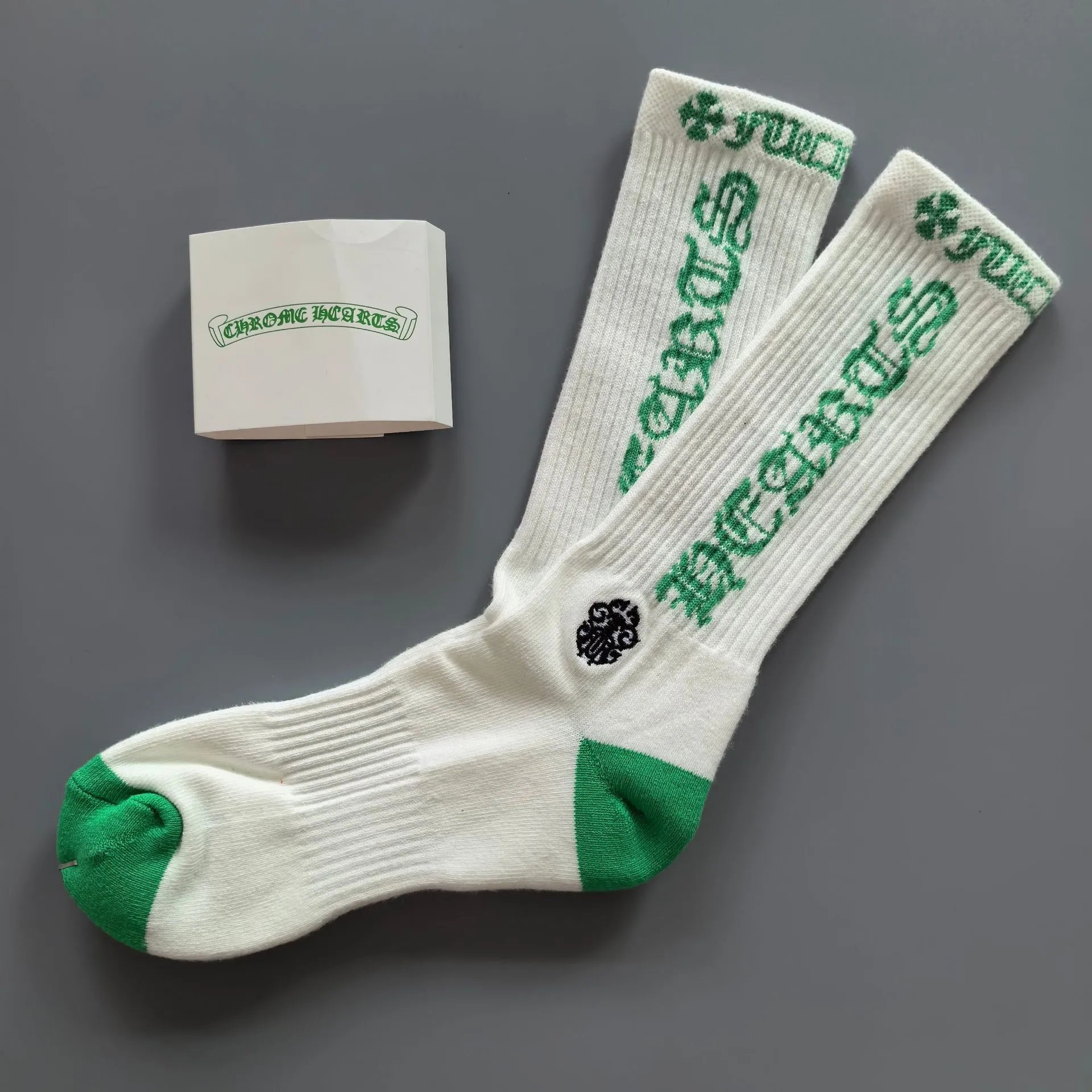 Chrome Hearts Socks Graphic Crew — 12