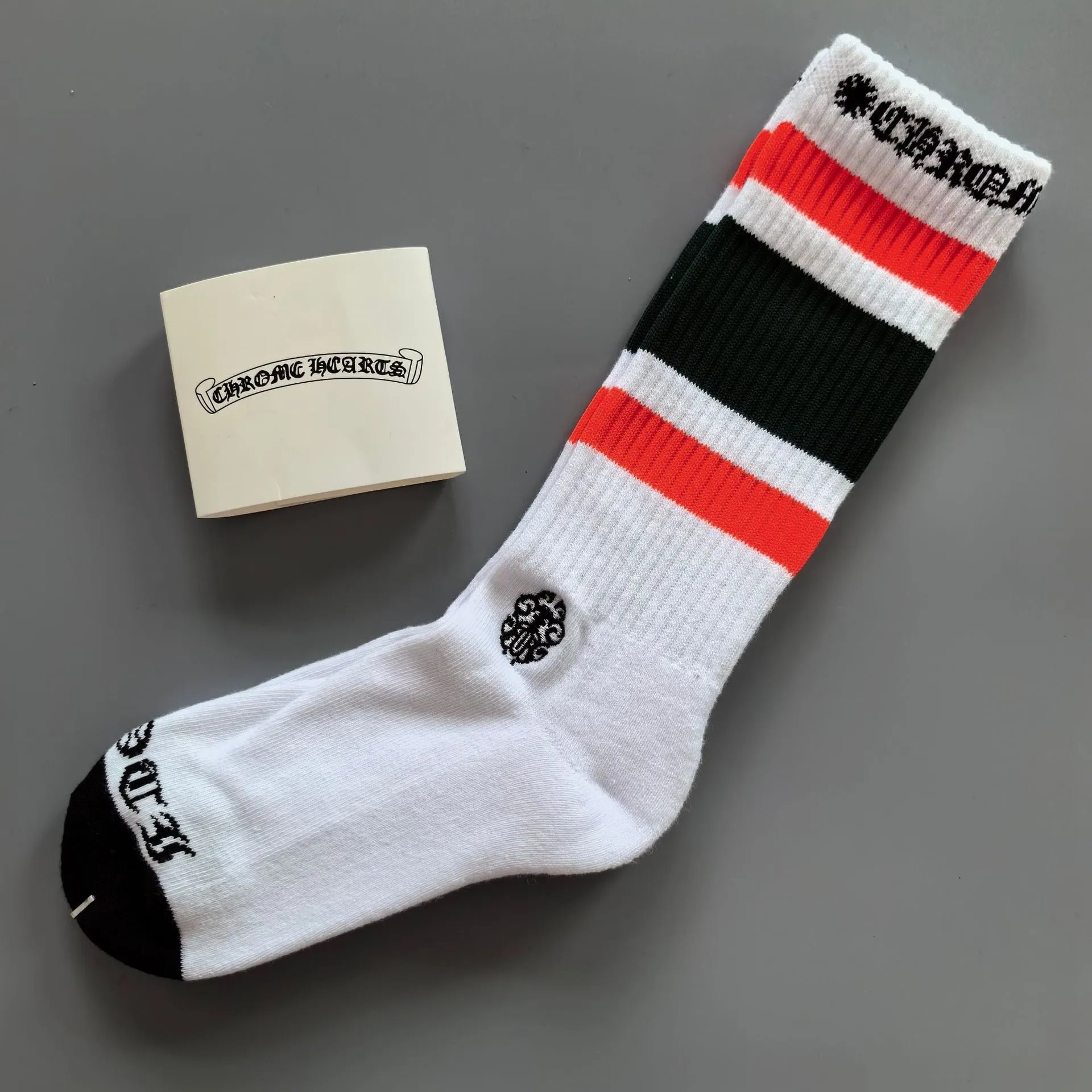 Chrome Hearts Socks Graphic Crew — 21