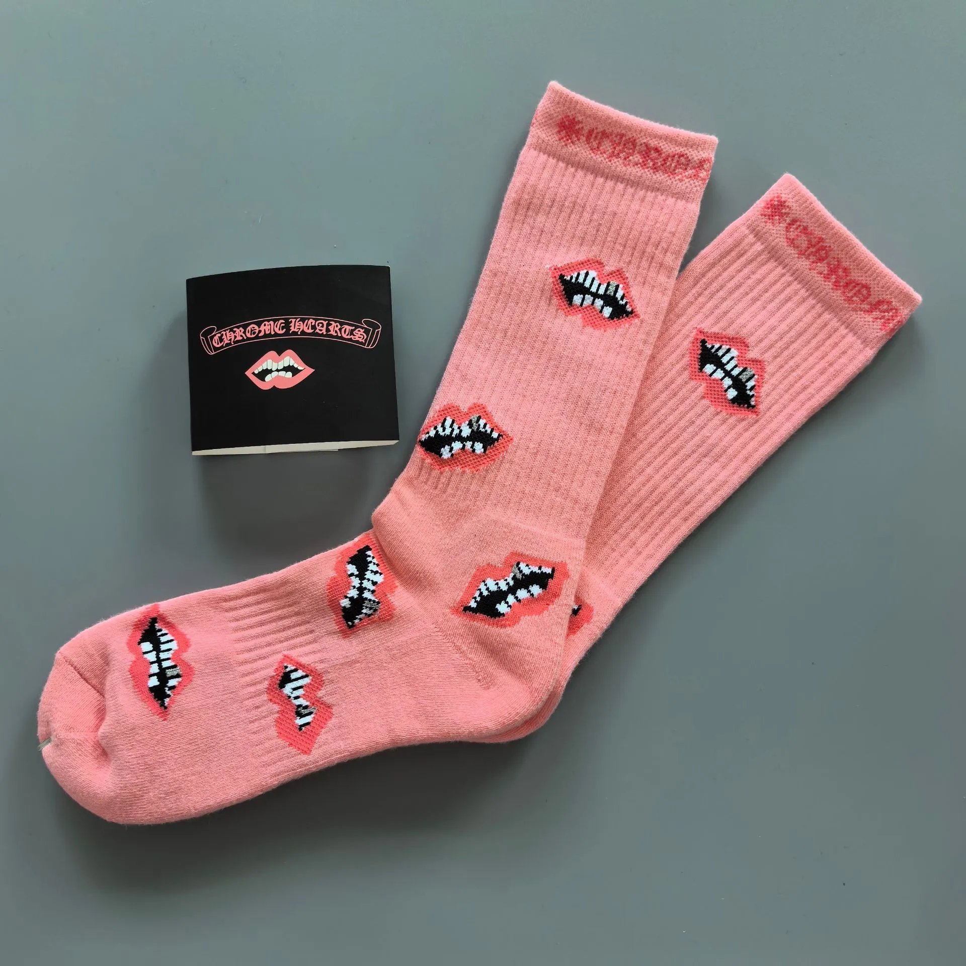 Chrome Hearts Socks Graphic Crew — 27
