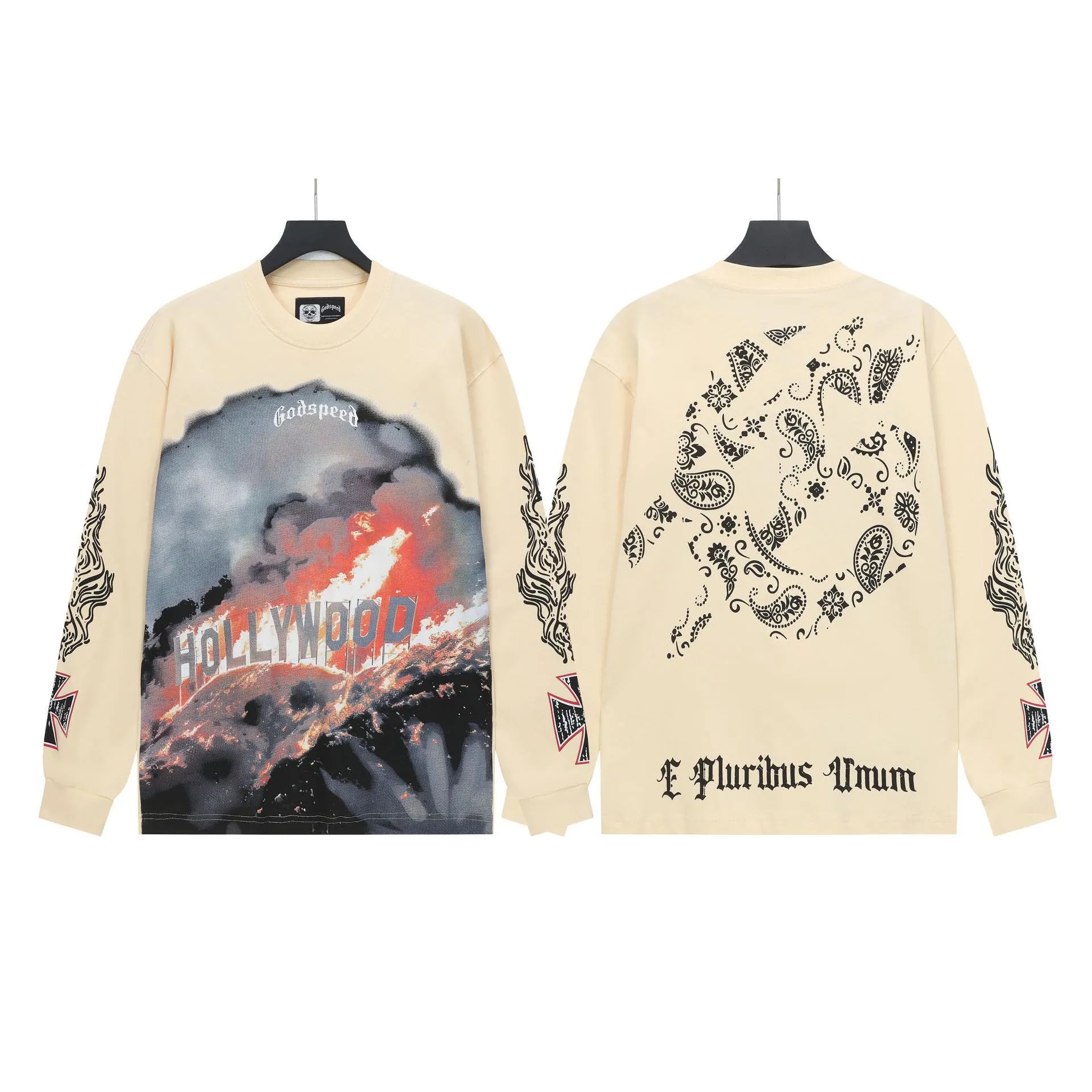 GOD Street Skull Printed Hoodie photo 7