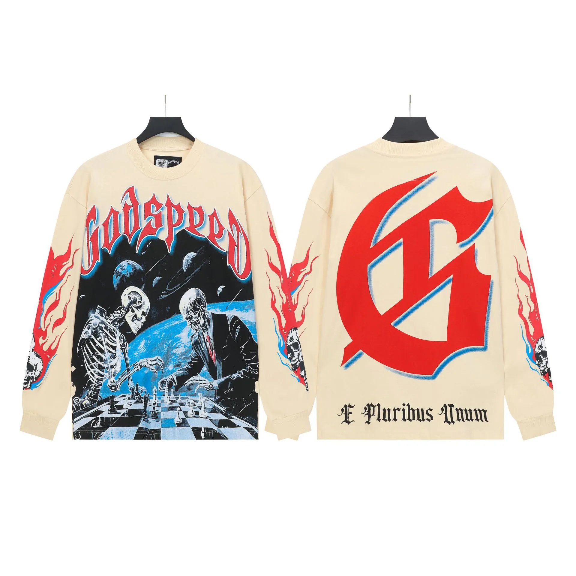 GOD Street Skull Printed Hoodie photo 2