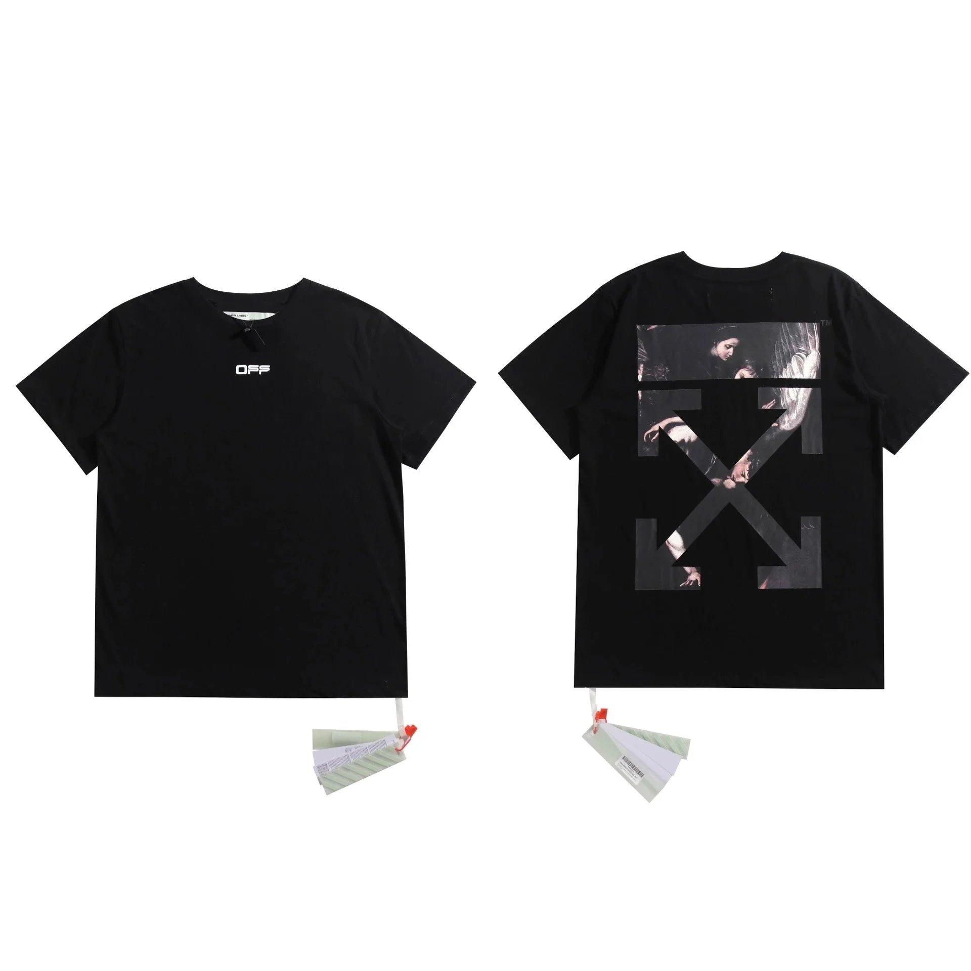Off-White Short Sleeve T-Shirt Couple Set photo 8