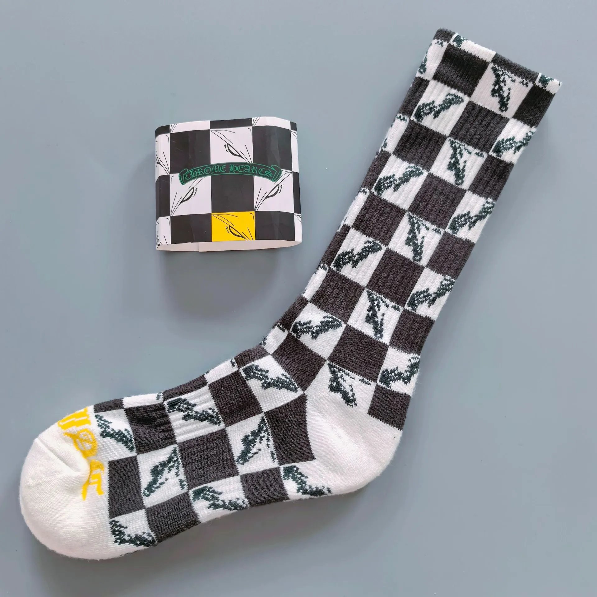 Chrome Hearts Socks Graphic Crew — 16
